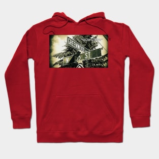 Greenwood Avenue & 155th Street, Shoreline, Washington by Mistah Wilson Hoodie